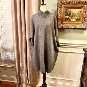 EUC Kerisma Aja Very Oversize Sweater‎ Dress in Ash Gray One Size